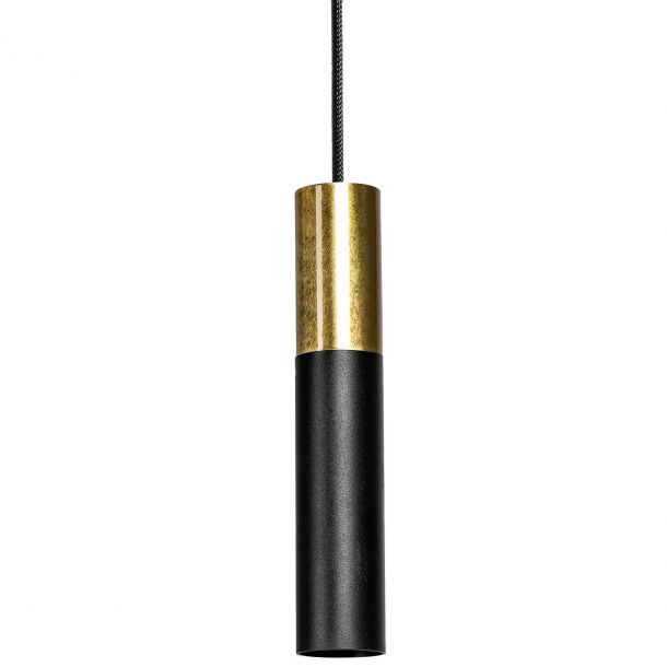Підвісний світильник Split Е14 P40-220 Black, BrushGold (111734268) недорого