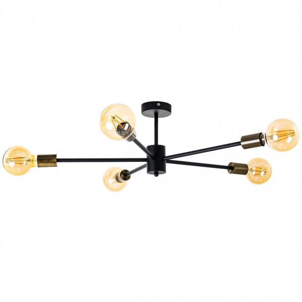 Подвесной светильник Star 5 840/320 Black, BrushGold (111733589) недорого