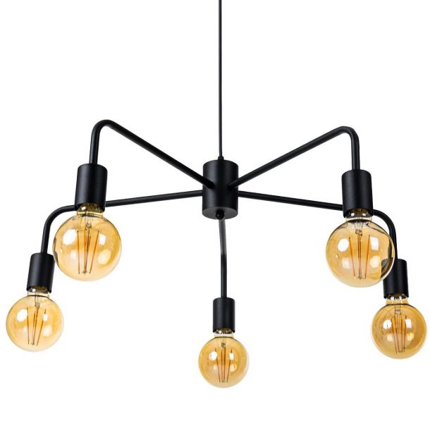 Подвесной светильник Star P 5L 660/340 Black (111733597) дешево