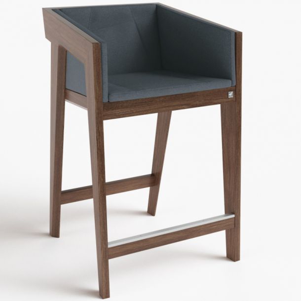 Напівбарний стілець Air 2 Bar S 2Soft Austin 19 Anthracite, Тон 5 темно-коричневий (60517204) недорого