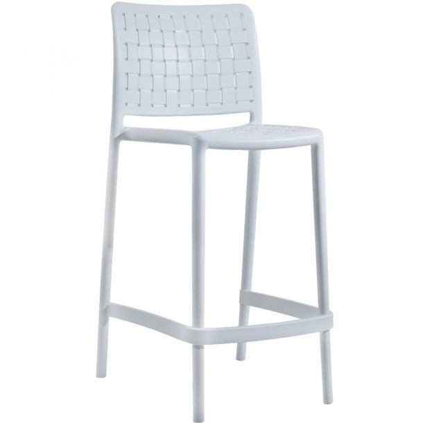 Полубарный стул Fame-S Bar 65cm Белый (27446095) недорого