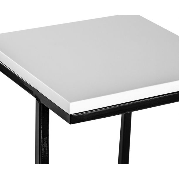 Напівбарний стілець HATTA G-Stool Чорний, Білий (44356880) kupistul