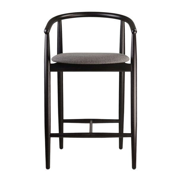 Полубарный стул Mamont Superior 19 Graphite , 9005 Черный  Ясень (61936268) купить