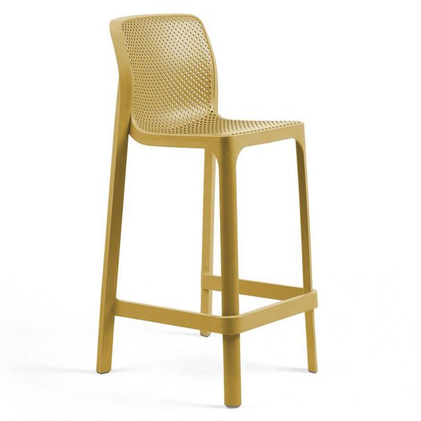 Напівбарний стілець Net Stool Mini Senape (13522927) недорого