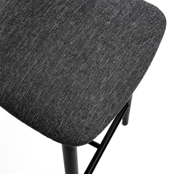 Полубарный стул Panda New Superior 19 Graphite , 9005 Черный  Ясень (611482620) фото