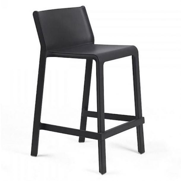 Напівбарний стілець Trill Stool Mini Antracite (13519063) недорого