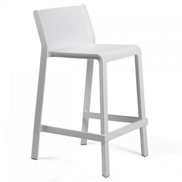 Полубарный стул Trill Stool Mini Bianco (13519062) недорого