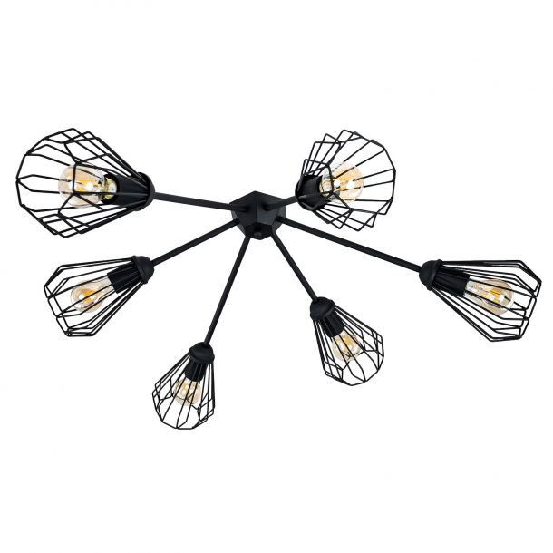 Потолочный светильник Shift X-6 C380/480 Black (111734635) недорого