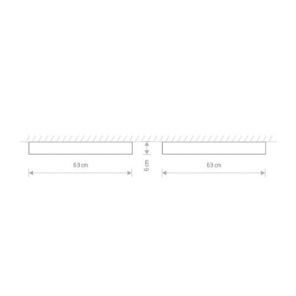 Стельовий світильник Soft led 60х60 Білий (109729912) в Киеве