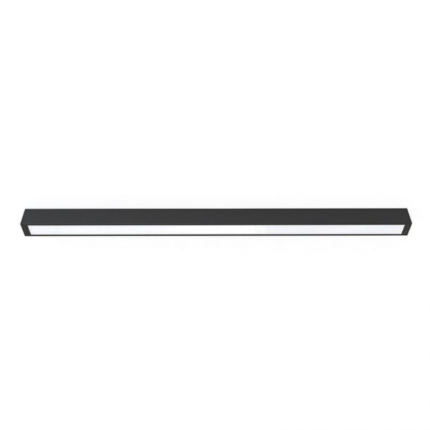 Стельовий світильник Straight ceiling led 120 Чорний (109729871) дешево