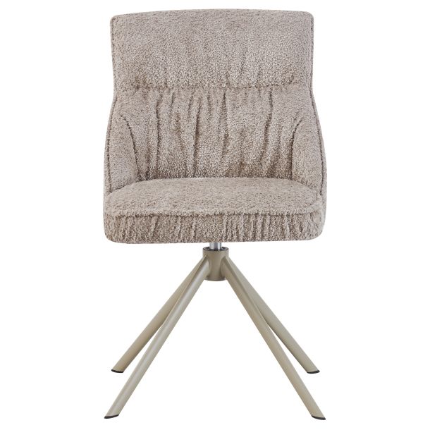 Поворотний стілець R-168 Перлинний тауп, Капучино (231483035) недорого