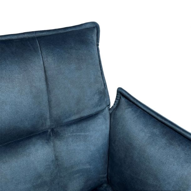 Кресло поворотное Daniel 360 Deluxe Velour 39, Черный (721212349) с доставкой