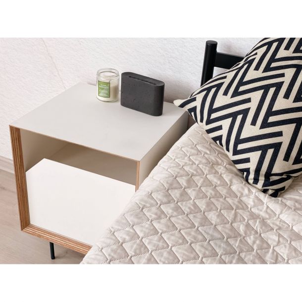 Приліжкова тумба Origami Light Білий (86479579) купить