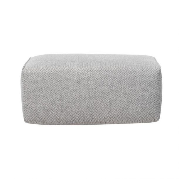 Пуф Рим Сріблясто-сірий (23637610) фото