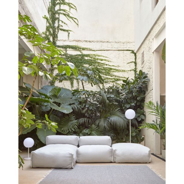 Пуф SQUARE со спинкой Серый (90935806) фото