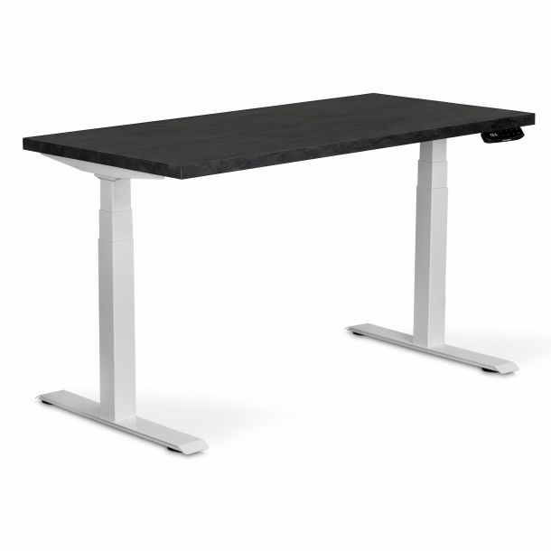Регулируемый стол ADAPWORK  Smart 2 Motor Pro AdapDesk 136х66 36мм Carbon Black, Snow White (1061489131) в Киеве