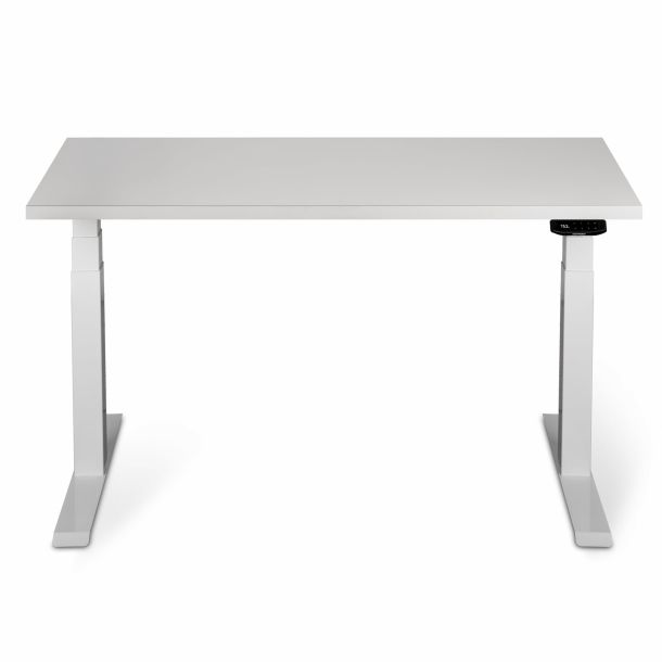 Регулируемый стол ADAPWORK  Smart 2 Motor Pro AdapDesk 136х66 36мм Crystal White, Snow White (1061489128) в Украине