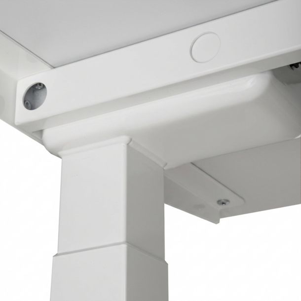 Регулируемый стол ADAPWORK  Smart 2 Motor Pro AdapDesk 136х66 36мм Crystal White, Snow White (1061489128) с доставкой
