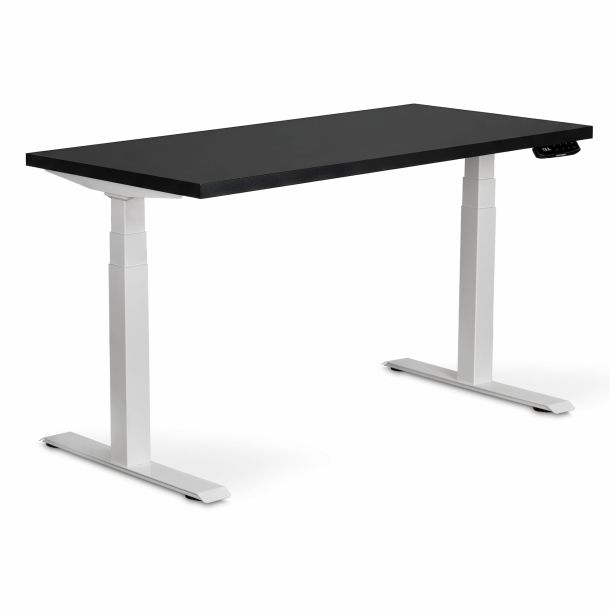 Регулируемый стол ADAPWORK  Smart 2 Motor Pro AdapDesk 136х66 36мм Deep Black, Snow White (1061489130) в Киеве