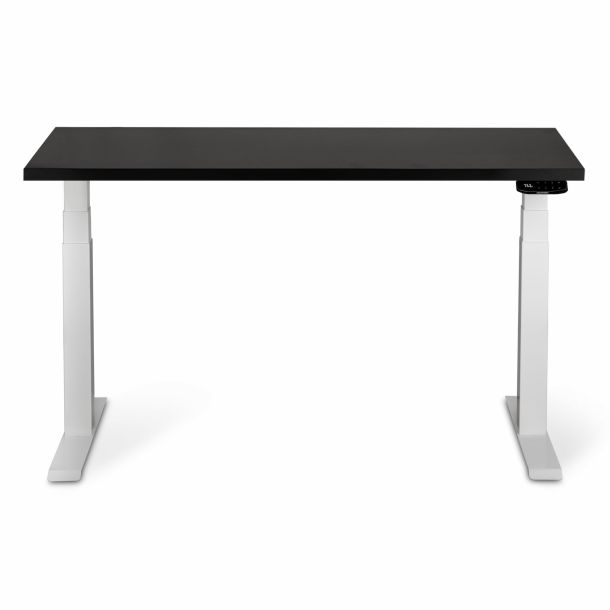 Регулируемый стол ADAPWORK  Smart 2 Motor Pro AdapDesk 136х66 36мм Deep Black, Snow White (1061489130) цена