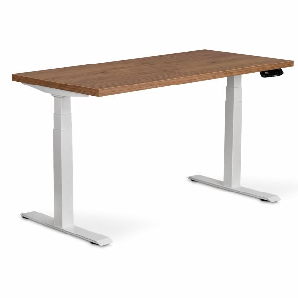 Регулируемый стол ADAPWORK  Smart 2 Motor Pro AdapDesk 136х66 36мм Golden Wood, Snow White (1061489133) в Киеве