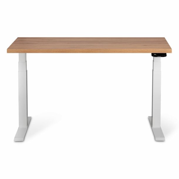 Регулируемый стол ADAPWORK  Smart 2 Motor Pro AdapDesk 136х66 36мм Golden Wood, Snow White (1061489133) цена
