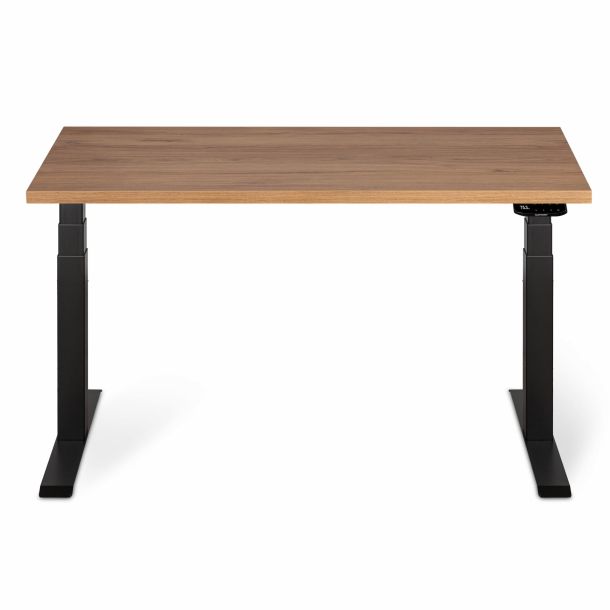 Регулируемый стол ADAPWORK  Smart 2 Motor Pro AdapDesk 136х66 36мм Golden Wood, Space Black (1061489127) в Украине