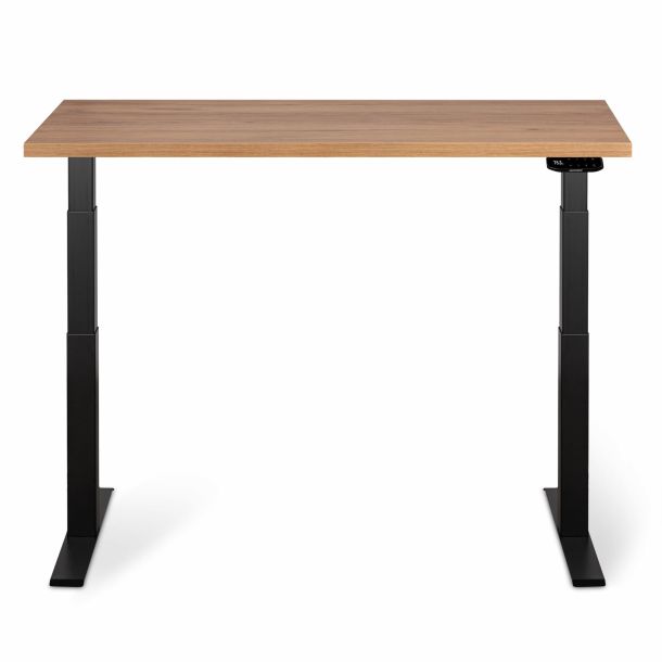 Регулируемый стол ADAPWORK  Smart 2 Motor Pro AdapDesk 136х66 36мм Golden Wood, Space Black (1061489127) дешево