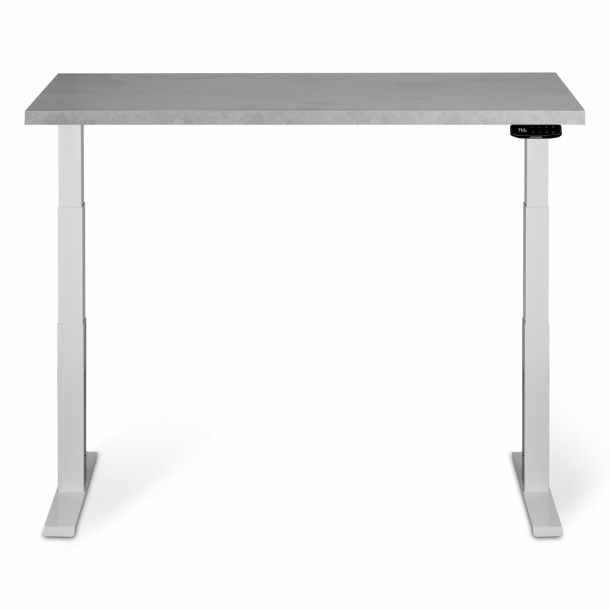 Регульований стіл ADAPWORK  Smart 2 Motor Pro AdapDesk 136х66 36мм Smoky Gray, Snow White (1061489129) в Украине