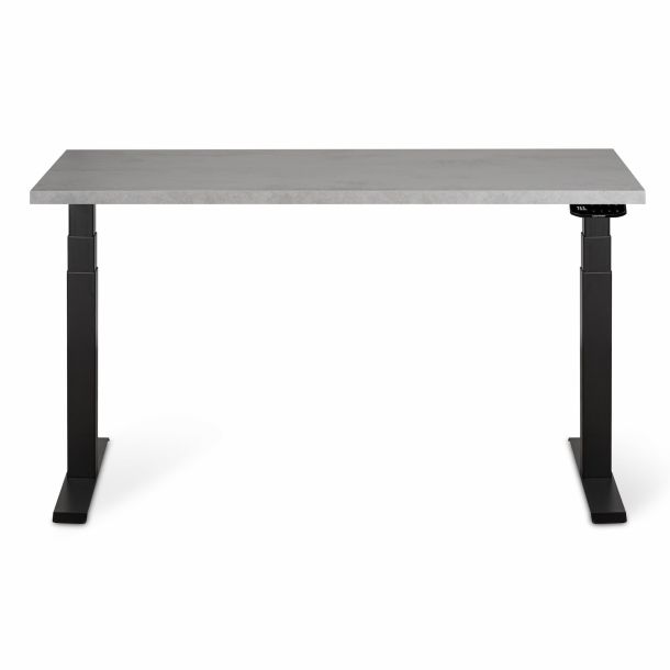 Регулируемый стол ADAPWORK  Smart 2 Motor Pro AdapDesk 136х66 36мм Smoky Gray, Space Black (1061489125) цена