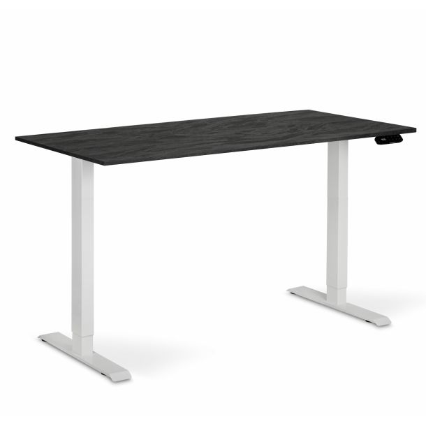Регулируемый стол ADAPWORK Smart 1 Motor AdapDesk 138х68 18мм Carbon Black, Snow White (1061488886) цена