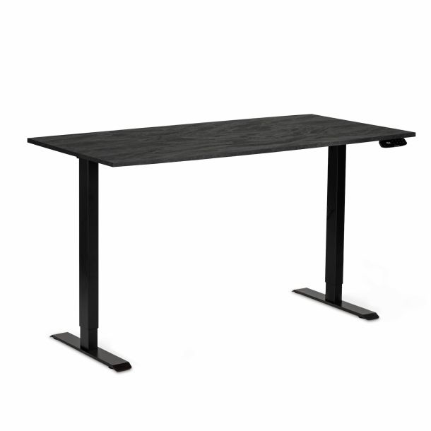 Регульований стіл ADAPWORK Smart 1 Motor AdapDesk 138х68 18мм Carbon Black, Space Black (1061488879) kupistul