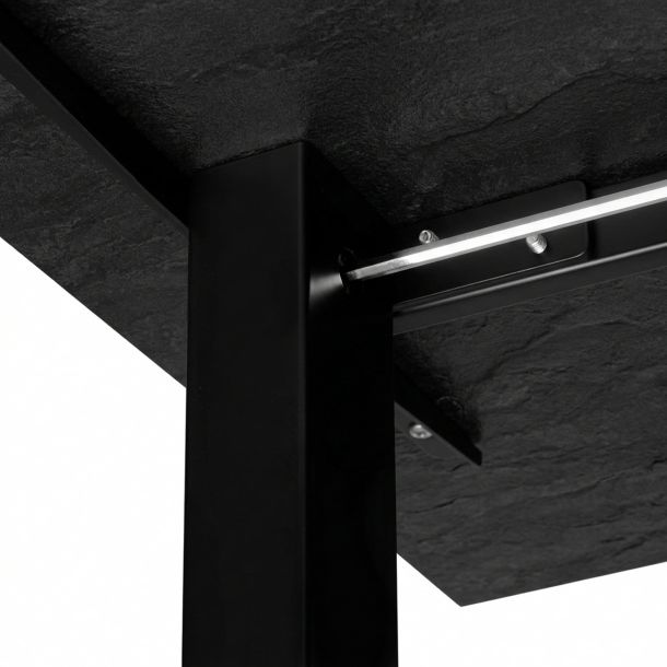 Регульований стіл ADAPWORK Smart 1 Motor AdapDesk 138х68 18мм Carbon Black, Space Black (1061488879) фото