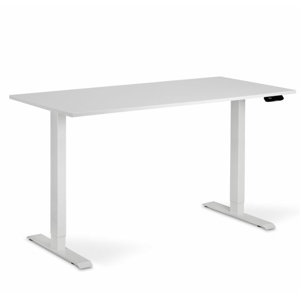 Регулируемый стол ADAPWORK Smart 1 Motor AdapDesk 138х68 18мм Crystal White, Snow White (1061488884) kupistul