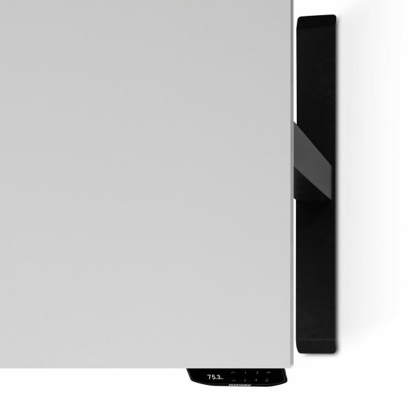 Регульований стіл ADAPWORK Smart 1 Motor AdapDesk 138х68 18мм Crystal White, Space Black (1061488882) в Украине