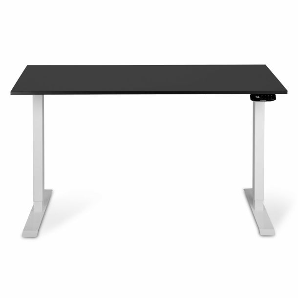 Регульований стіл ADAPWORK Smart 1 Motor AdapDesk 138х68 18мм Deep Black, Snow White (1061488885) kupistul