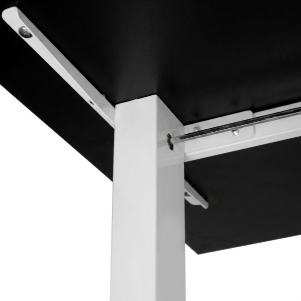 Регульований стіл ADAPWORK Smart 1 Motor AdapDesk 138х68 18мм Deep Black, Snow White (1061488885) цена