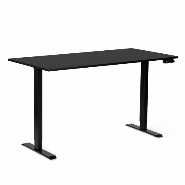 Регульований стіл ADAPWORK Smart 1 Motor AdapDesk 138х68 18мм Deep Black, Space Black (1061488881) недорого