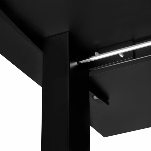 Регульований стіл ADAPWORK Smart 1 Motor AdapDesk 138х68 18мм Deep Black, Space Black (1061488881) kupistul