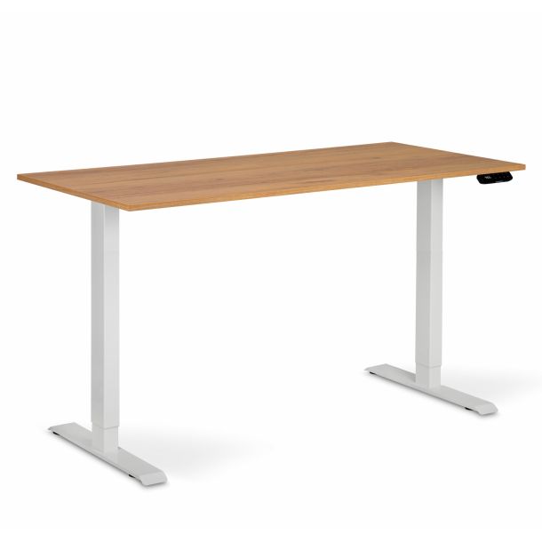 Регулируемый стол ADAPWORK Smart 1 Motor AdapDesk 138х68 18мм Golden Wood, Snow White (1061488887) купить