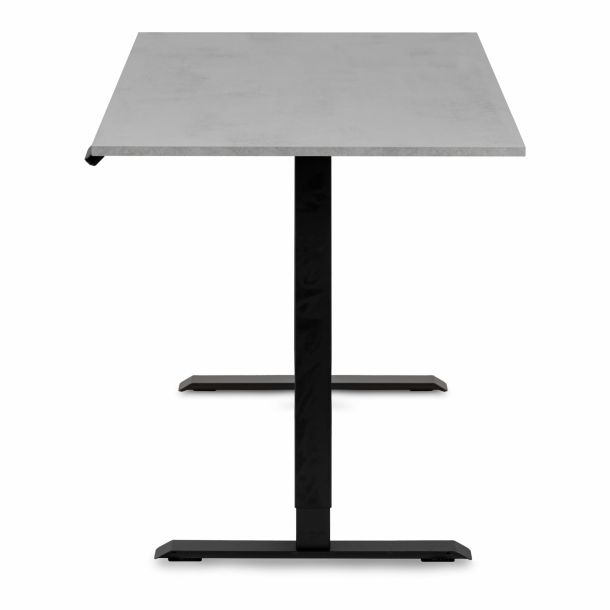 Регульований стіл ADAPWORK Smart 1 Motor AdapDesk 138х68 18мм Smoky Gray, Space Black (1061488883) с доставкой
