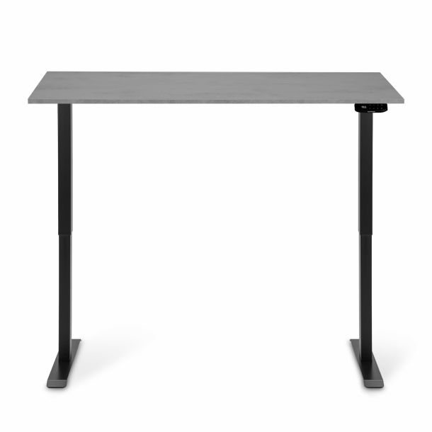 Регульований стіл ADAPWORK Smart 1 Motor AdapDesk 138х68 18мм Smoky Gray, Space Black (1061488883) в Киеве