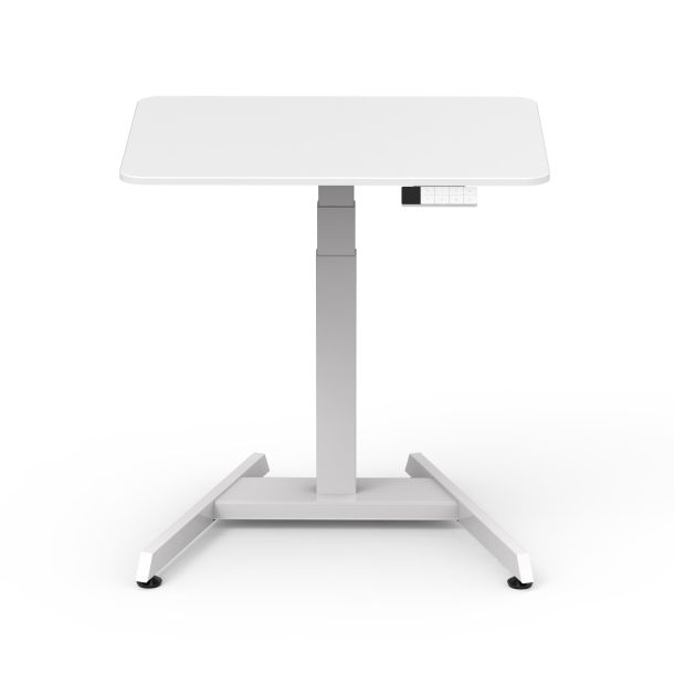Регульований стіл ADAPWORK Smart 1L 1 Motor AdapDesk 80х60 25 мм Snow White (1061489121) в Киеве