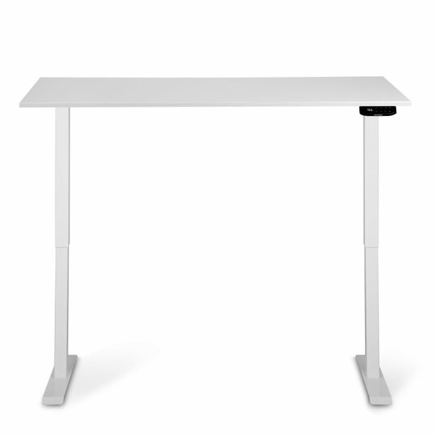 Регульований стіл ADAPWORK Smart 2 Motor AdapDesk 138х68 18мм Crystal White, Snow White (1061489097) в Украине