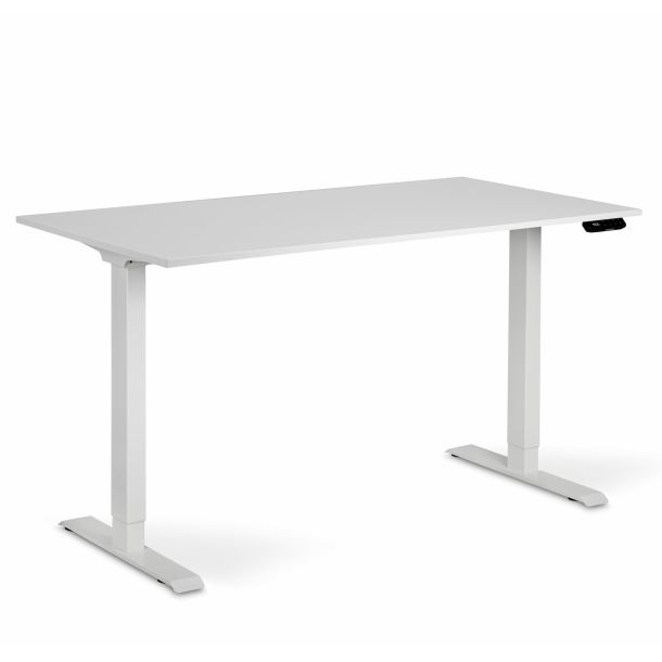 Регульований стіл ADAPWORK Smart 2 Motor AdapDesk 138х68 18мм Crystal White, Snow White (1061489097) фото