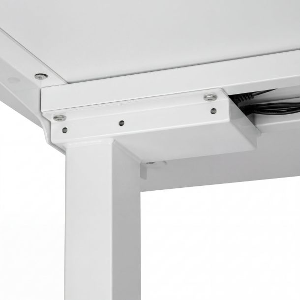 Регульований стіл ADAPWORK Smart 2 Motor AdapDesk 138х68 18мм Crystal White, Snow White (1061489097) в Киеве