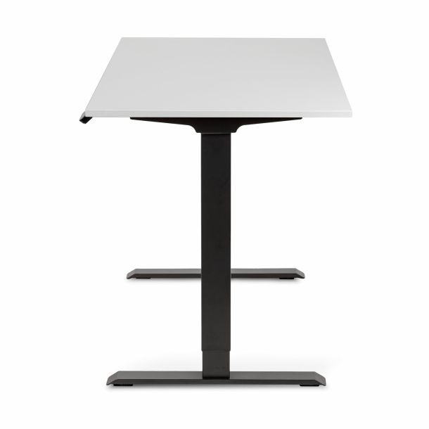 Регулируемый стол ADAPWORK Smart 2 Motor AdapDesk 138х68 18мм Crystal White, Space Black (1061489096) дешево