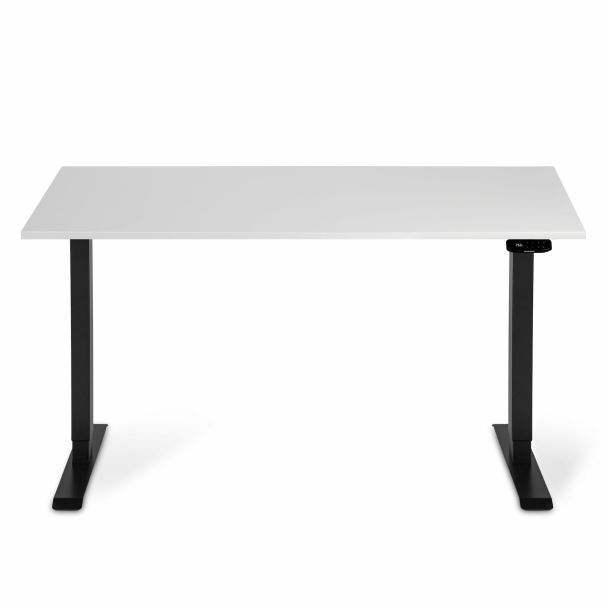Регулируемый стол ADAPWORK Smart 2 Motor AdapDesk 138х68 18мм Crystal White, Space Black (1061489096) в интернет-магазине