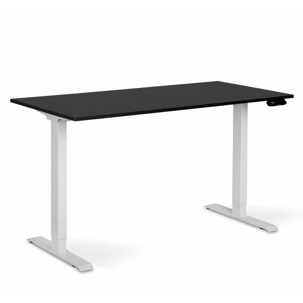 Регульований стіл ADAPWORK Smart 2 Motor AdapDesk 138х68 18мм Deep Black, Snow White (1061489099) фото