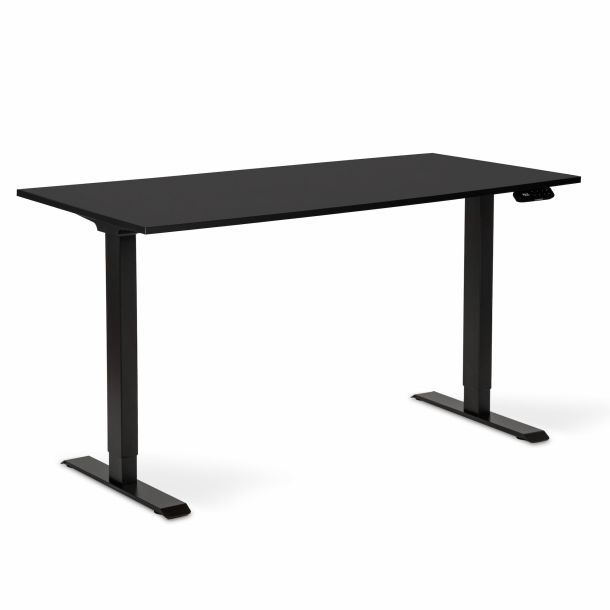 Регульований стіл ADAPWORK Smart 2 Motor AdapDesk 138х68 18мм Deep Black, Space Black (1061489094) фото